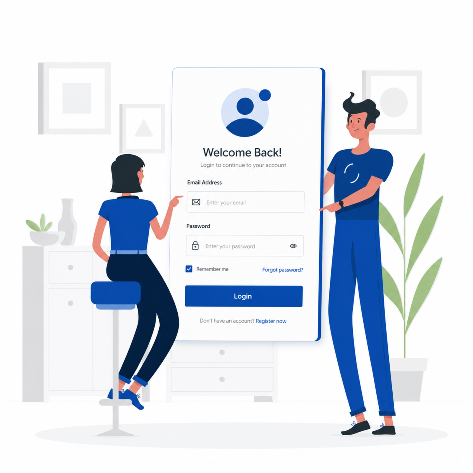 Login to your account